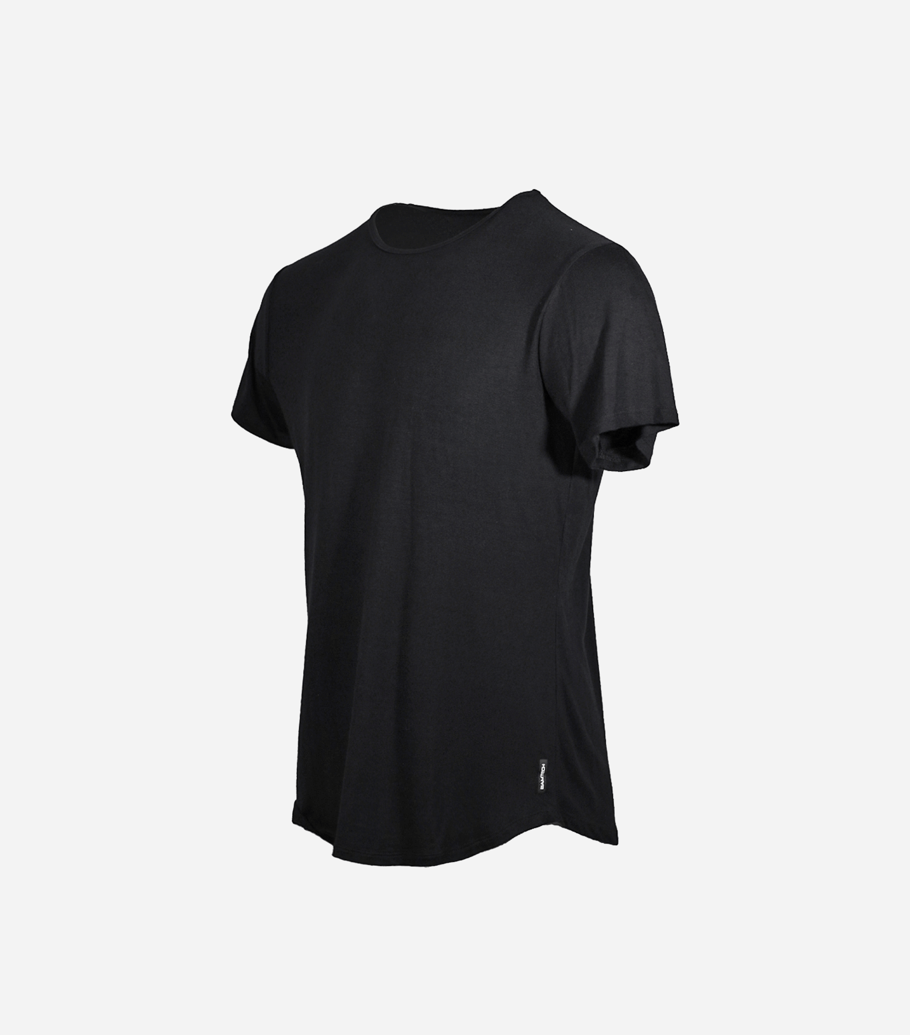 Bamboo Swift Curve-Hem T-Shirt - Elevate Your Style with Unmatched Comfort. This premium bamboo t-shirt combines softness, breathability, and versatility for a truly exceptional experience. The curve-hem design adds a modern twist to this classic wardrobe