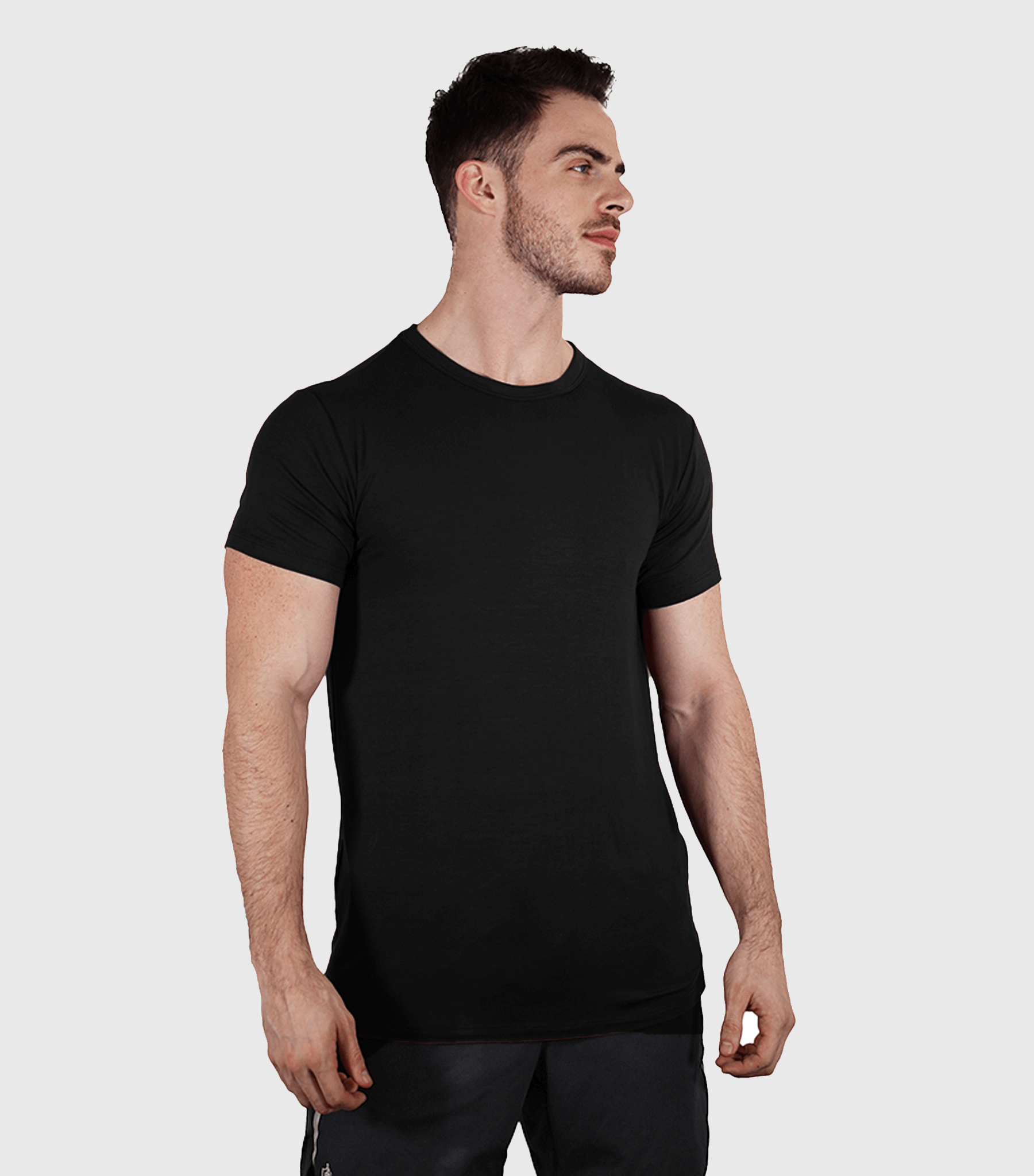 Elevate Your Workout with Aero Tech Bamboo T-Shirts: Unmatched Comfort and Performance for Your Active Lifestyle. These Aero Tech Bamboo T-Shirts are Crafted with Premium Bamboo Fabric, Offering Superior Moisture-Wicking, Breathability, and Natural Anti-O